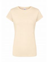 T-shirt damski JHK TSRLPRM - BUTTER CREAM