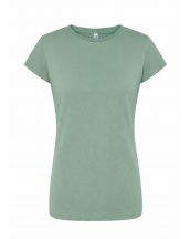 T-shirt damski JHK TSRLPRM - MOSS GREEN