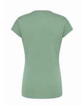 T-shirt damski JHK TSRLPRM - MOSS GREEN