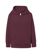 KID SWEATSHIRT KANGAROO BURGUNDY