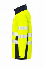 KURTKA SOFTSHELL HV06U01 - NAVY / GOLD FLUOR