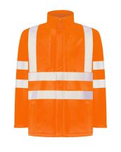 KURTKA SOFTSHELL HV06U01 - ORANGE FLUOR