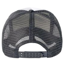 Czapka pięciopanelowa TRUCKER poliester 100% CZA610 - GRAPHITE / WHITE