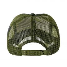 Czapka pięciopanelowa TRUCKER poliester 100% CZA610 - OLIWE / WHITE