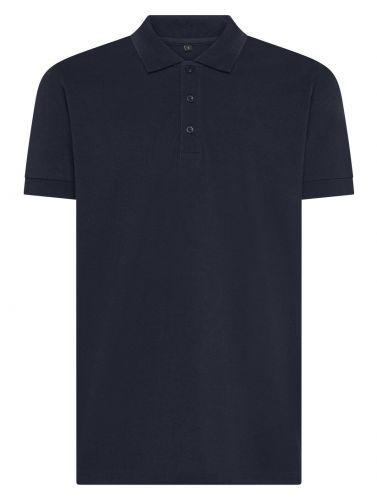 Polo męskie Ultrafit z elastanem BS202 - NAVY