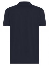 Polo męskie Ultrafit z elastanem BS202 - NAVY