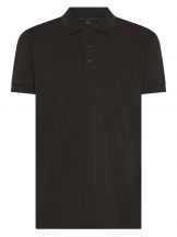 Polo męskie Ultrafit z elastanem BS202 - BLACK