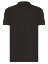 Polo męskie Ultrafit z elastanem BS202 - BLACK