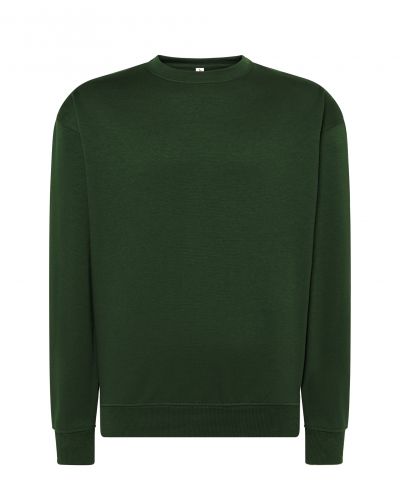 JT SWEATSHIRT CR JTSWCR - BOTTLE GREEN