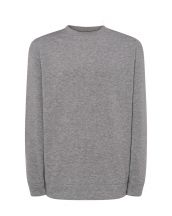 JT SWEATSHIRT CR JTSWCR - GREY MELANGE
