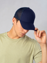 Czapka pięciopanelowa TRUCKER bawełna CZA611