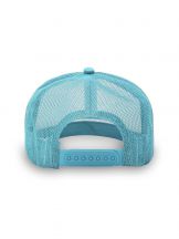 Czapka pięciopanelowa TRUCKER poliester 100% CZA610 - SKY BLUE / WHITE
