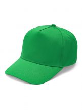 Czapka dziecięca pięciopanelowa KIDS CZA600K - KELLY GREEN