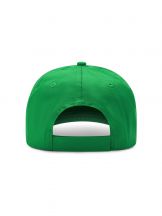 Czapka dziecięca pięciopanelowa KIDS CZA600K - KELLY GREEN