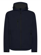 SOFTSHELL WINDSTORM HOODED MAN - NAVY