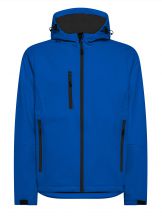 SOFTSHELL WINDSTORM HOODED MAN - ROYAL BLUE