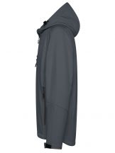 SOFTSHELL WINDSTORM HOODED MAN - GRAPHITE