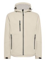 SOFTSHELL WINDSTORM HOODED MAN - OFF WHITE