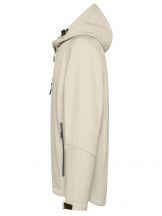 SOFTSHELL WINDSTORM HOODED MAN - OFF WHITE