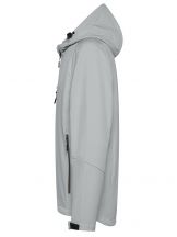 SOFTSHELL WINDSTORM HOODED MAN - PEARL GREY