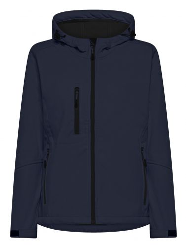 SOFTSHELL WINDSTORM HOODED LADY - NAVY
