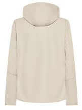 SOFTSHELL WINDSTORM HOODED LADY - OFF WHITE