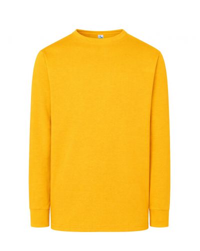 T-Shirt męski z długim rękawem TSRA170LS - GOLD