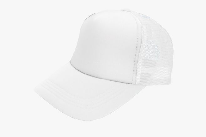 Czapka pięciopanelowa TRUCKER poliester 100% CZA610 - WHITE / WHITE