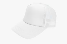 Czapka pięciopanelowa TRUCKER poliester 100% CZA610 - WHITE / WHITE