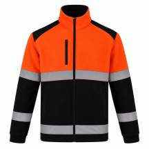 Polar ostrzegawczy dwukolorowy NEOPLUS FLHV450 - ORANGE FLUOR / BLACK