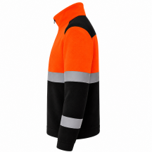 Polar ostrzegawczy dwukolorowy NEOPLUS FLHV450 - ORANGE FLUOR / BLACK