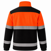 Polar ostrzegawczy dwukolorowy NEOPLUS FLHV450 - ORANGE FLUOR / BLACK