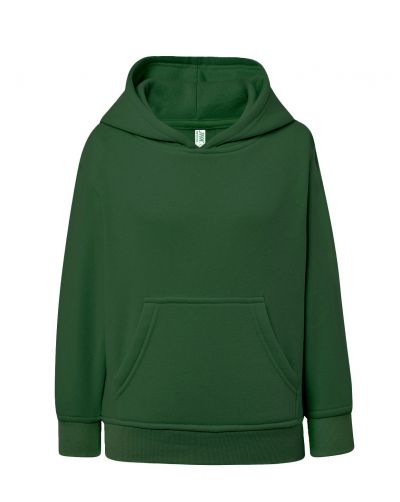 KID SWEATSHIRT KANGAROO BOTTLE GREEN