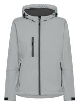 SOFTSHELL WINDSTORM HOODED LADY - PEARL GREY