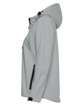 SOFTSHELL WINDSTORM HOODED LADY - PEARL GREY