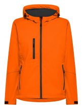 SOFTSHELL WINDSTORM HOODED LADY - ORANGE