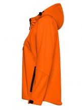 SOFTSHELL WINDSTORM HOODED LADY - ORANGE