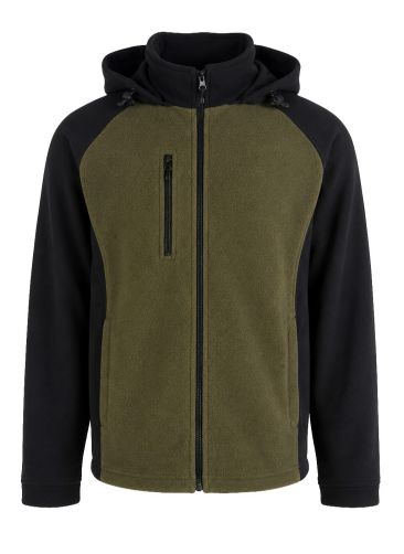 Polar dwukolorowy NEOPLUS FLDUO - KHAKI / BLACK