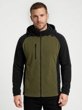 Polar dwukolorowy NEOPLUS FLDUO - KHAKI / BLACK