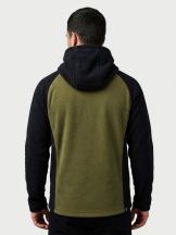 Polar dwukolorowy NEOPLUS FLDUO - KHAKI / BLACK