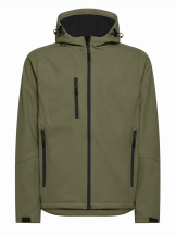 SOFTSHELL WINDSTORM HOODED MAN - MILITARY (KHAKI)