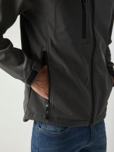 SOFTSHELL WINDSTORM HOODED MAN - GRAPHITE