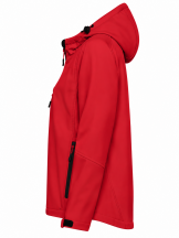 SOFTSHELL WINDSTORM HOODED LADY - RED