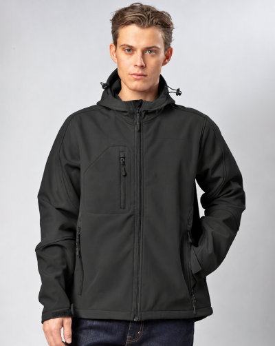 SOFTSHELL WINDSTORM HOODED MAN