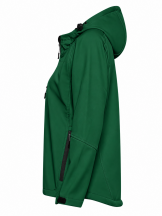 SOFTSHELL WINDSTORM HOODED LADY - FOREST GREEN