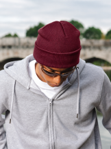 Czapka zimowa BURGUNDY
