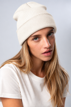 Czapka zimowa OFF WHITE