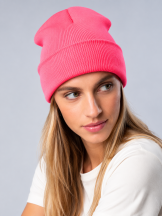 Czapka zimowa PINK FLUO