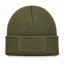 Czapka zimowa URBAN z naszywką - MILITARY