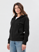 Bluza damska z kapturem, zapinana VEGA - BSW333